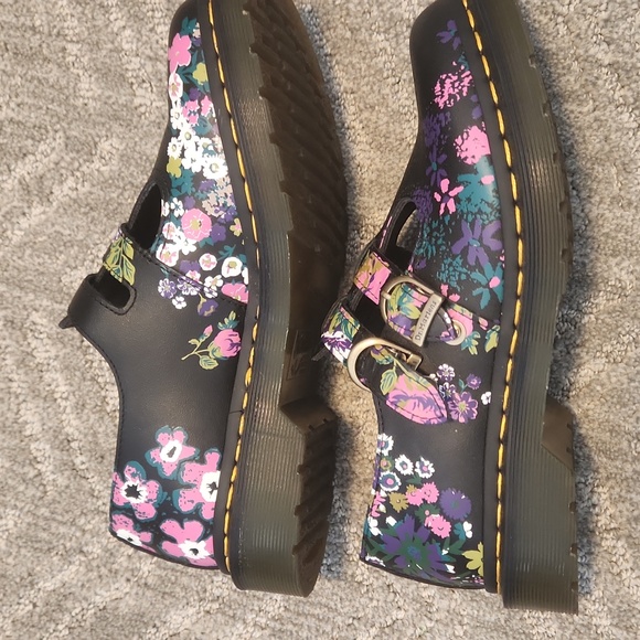 Floral Dr Martens Mary Janes - Picture 3 of 6